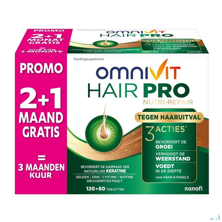 Omnivit Hair Pro Nutri Repair Comprimes 180