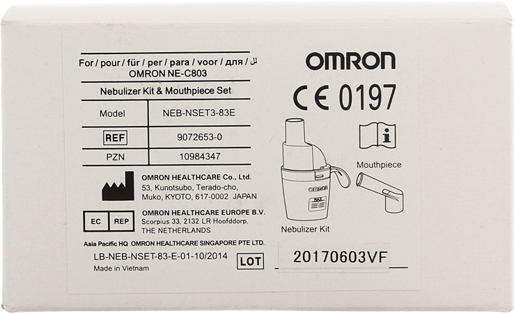 Omron Set Nebulisation (nebnset383e)