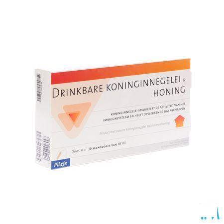 Koninginnebrij + Honing Bio Drinkb Unidose 10x10 ml  -  Pileje