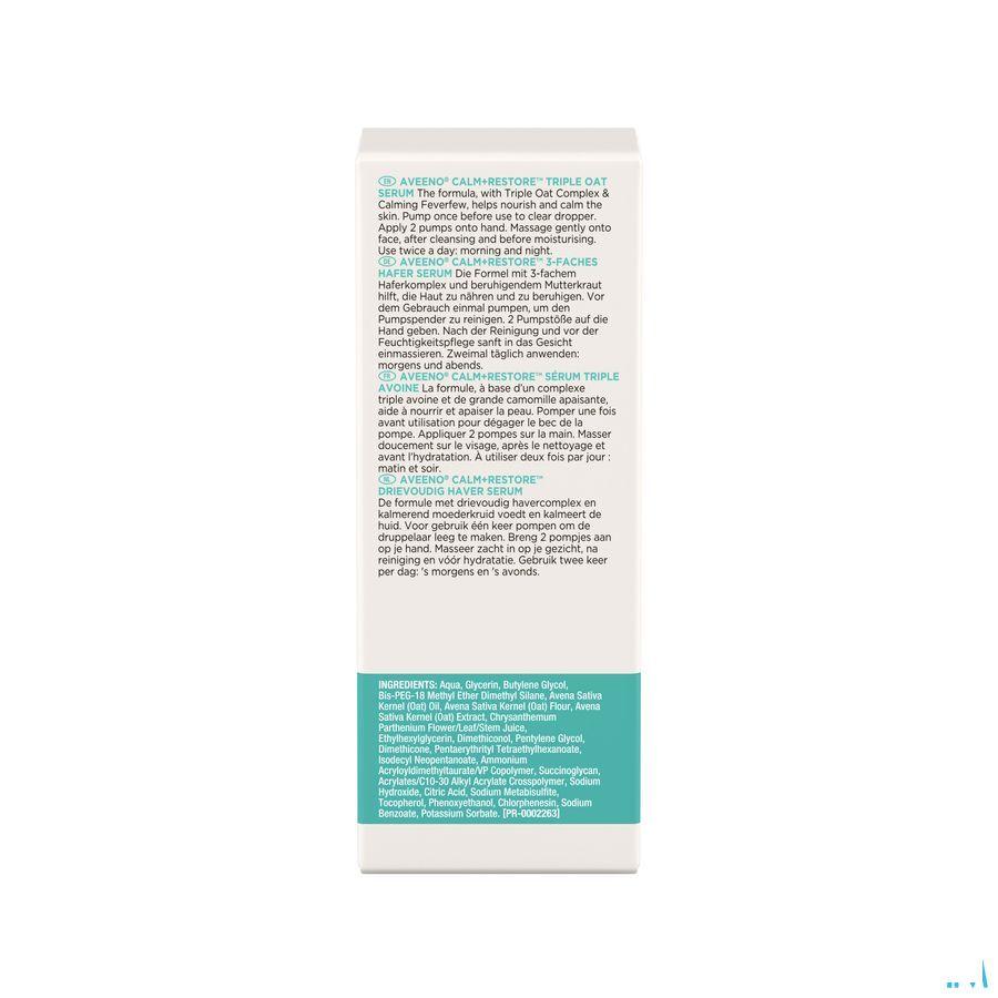 Aveeno Calm+Restore Drievoig Haver Serum 30 ml