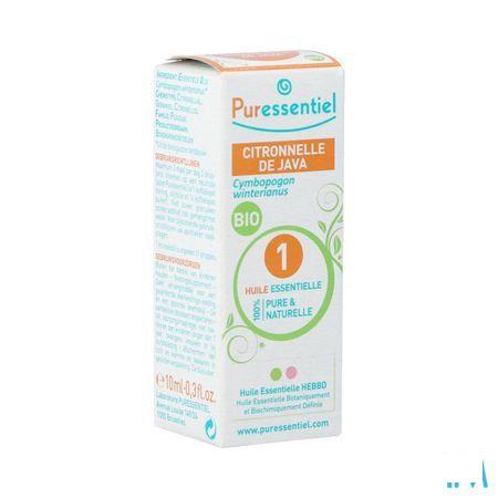 Puressentiel He Citronel Java Bio Exp. Huile Essentielle10 ml  -  Puressentiel