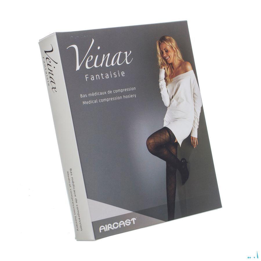 Veinax Hold-ups Grote Diamant 2 Lang Zwart Maat 2