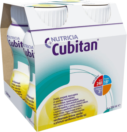 Cubitan Vanille 4x200 ml  -  Nutricia