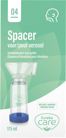 Chamber Spacer Mr Aerosol Masque Enfant Adult  -  Eureka Pharma
