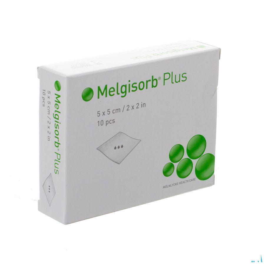 Melgisorb Plus Kompres Steriel 5X 5Cm 10 252000  -  Molnlycke Healthcare