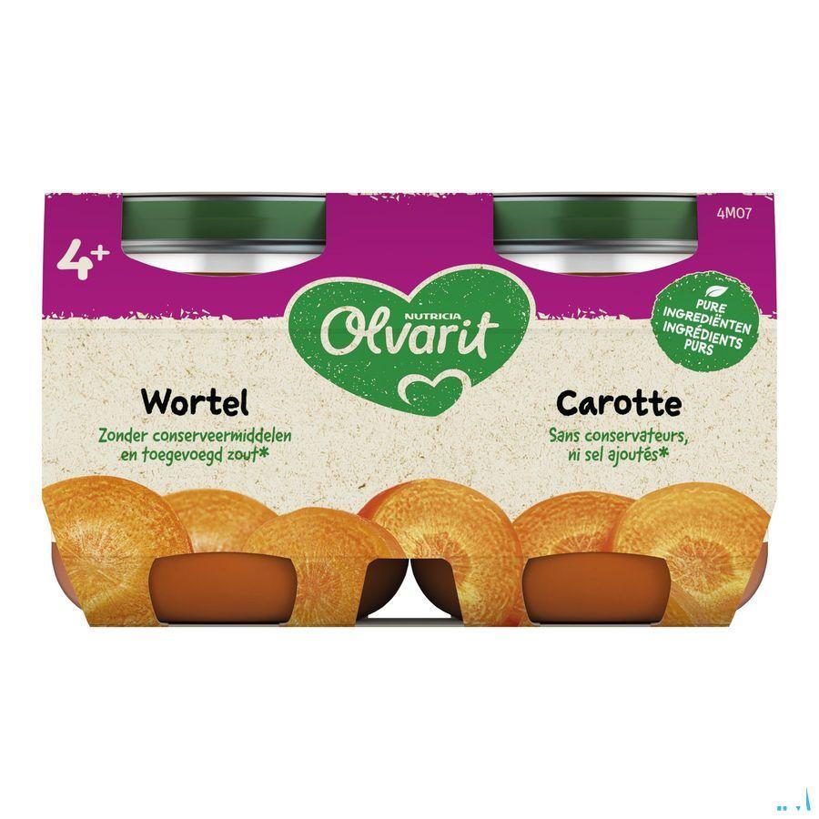 Olvarit Carotte 2x125 gr 4m04  -  Nutricia