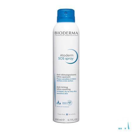 Bioderma Atoderm Sos Spray zonder dopsel 200 ml