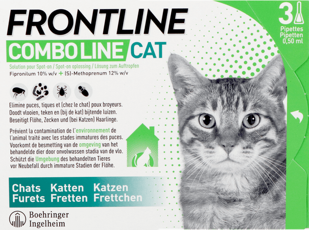 Frontline Combo Line Cat 3x0,5 ml