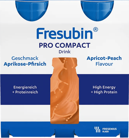 Fresubin Pro Compact Abrikoos Perzik 4X125ml