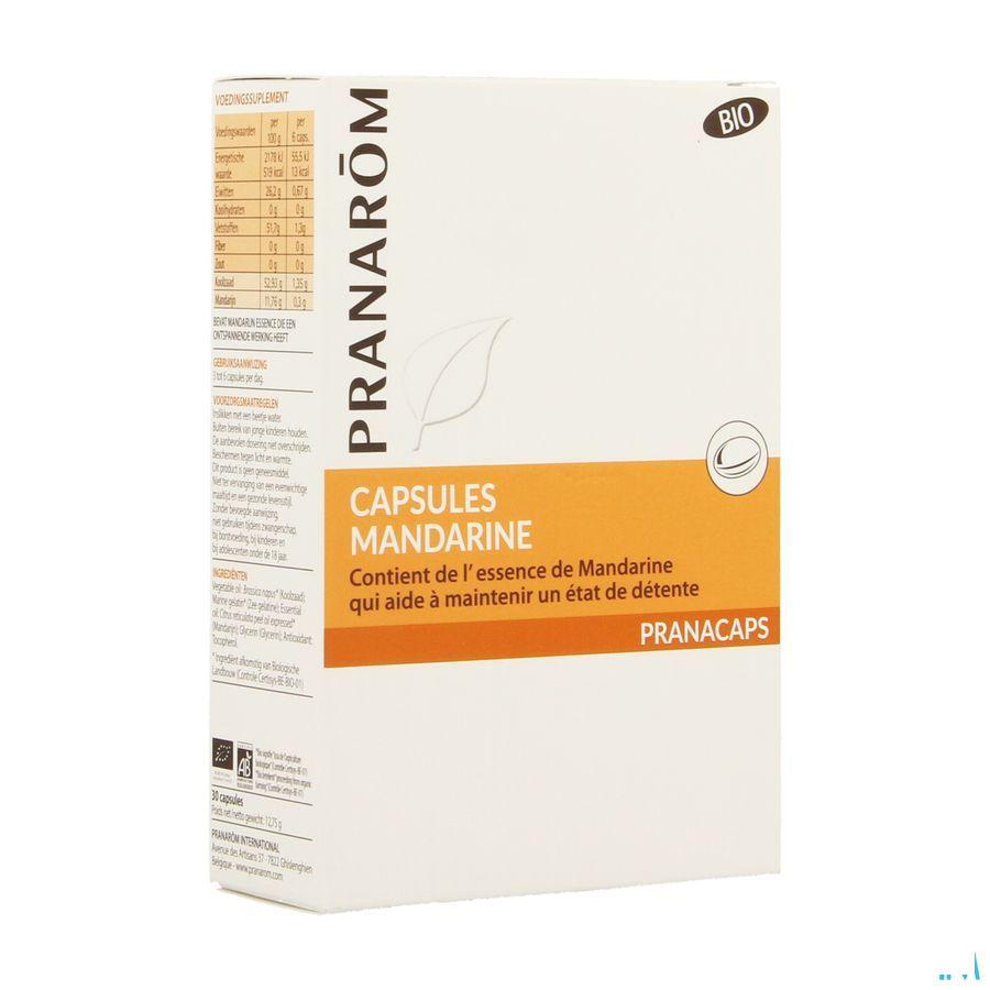 Mandarijn Bio Blister Capsule 2x15  -  Pranarom