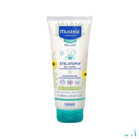 Mustela Pa Stelatopia Gel Lavant 200 ml