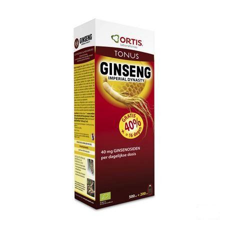 Ortis Ginseng Dynasty Imperial Bio 700 ml  -  Ortis