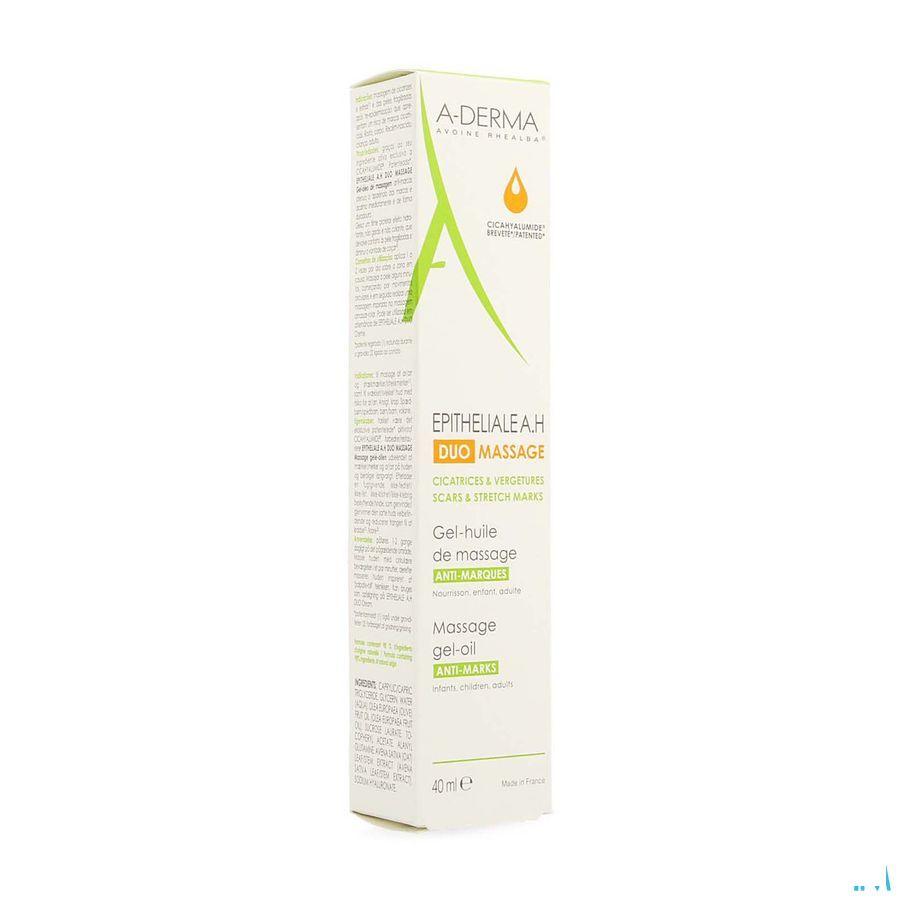 Aderma Epitheliale Ah Duo Gel Huile Massage 40 ml  -  Aderma