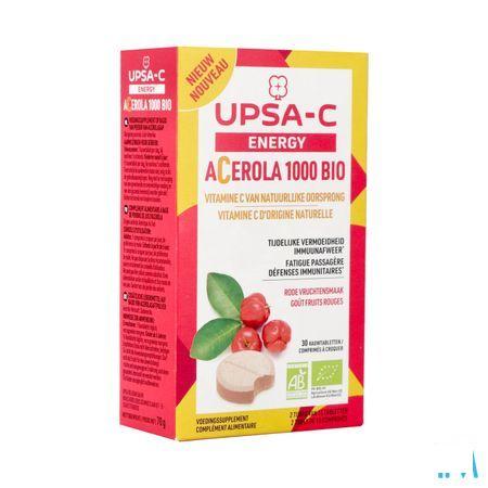 Upsa C Energy Acerola 1000 mg Kauwtabl 30