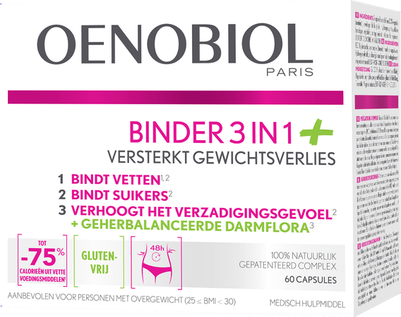 Oenobiol Binder 3In1+ Caps 60