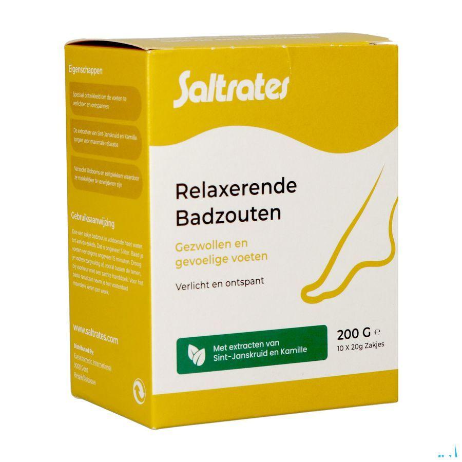 Saltrates Relaxerende Voetbadzouten 10X20 g