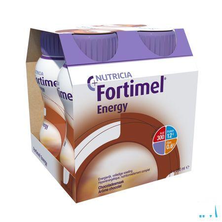 Fortimel Energy Chocolade 4x200 ml 2320497  -  Nutricia