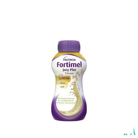 Fortimel Jucy Plus Peer Vlierbloes. 4 x 200 ml 185088