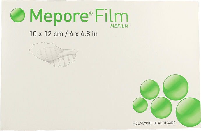 Mepore Film Verband Ster Tr. Adh 10X12Cm 10 271570  -  Molnlycke Healthcare