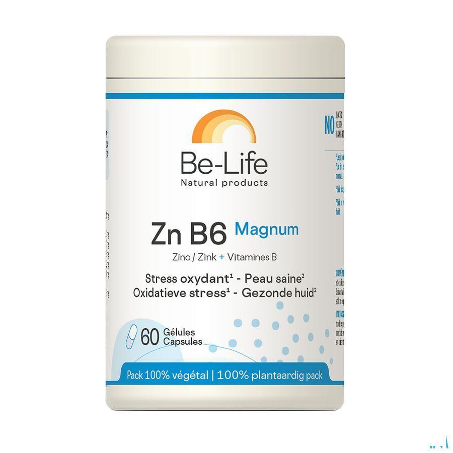 Zn B6 Magnum Minerals Be Life Gel 60  -  Be-Life
