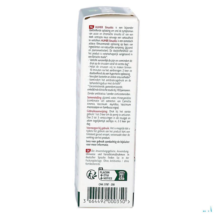 Humer Sinusitis Neusspray 15 ml  -  Urgo Healthcare