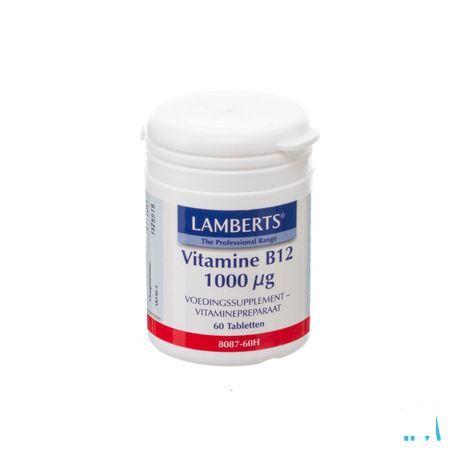 Lamberts Vitamine B12 1000 µg Tabletten 60  -  Health Benefits 08