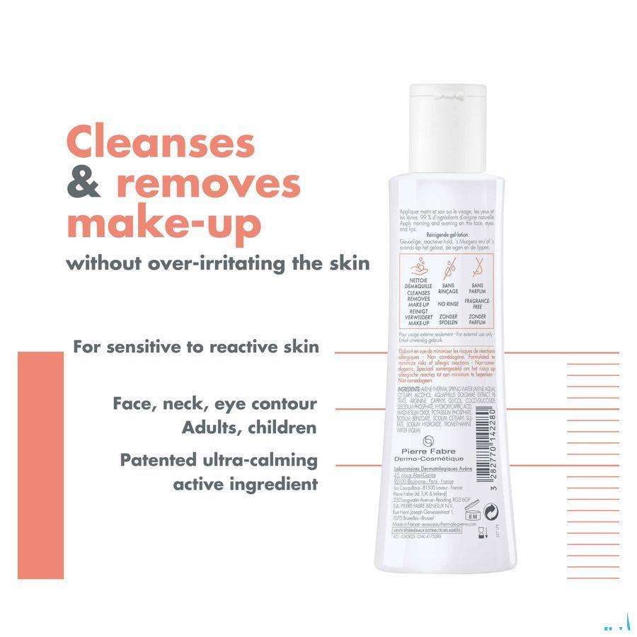 Avene Tolerance Reinigende Gel Lotion 200 ml  -  Avene