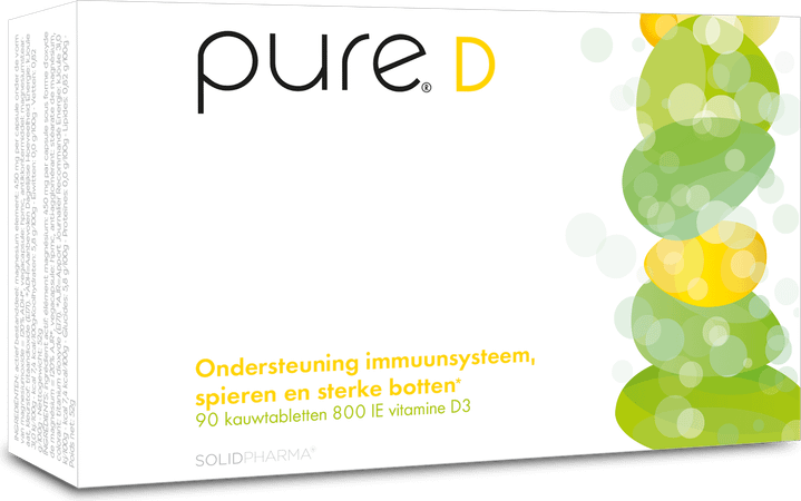 Pure D Comprimes A Macher 90  -  Solidpharma