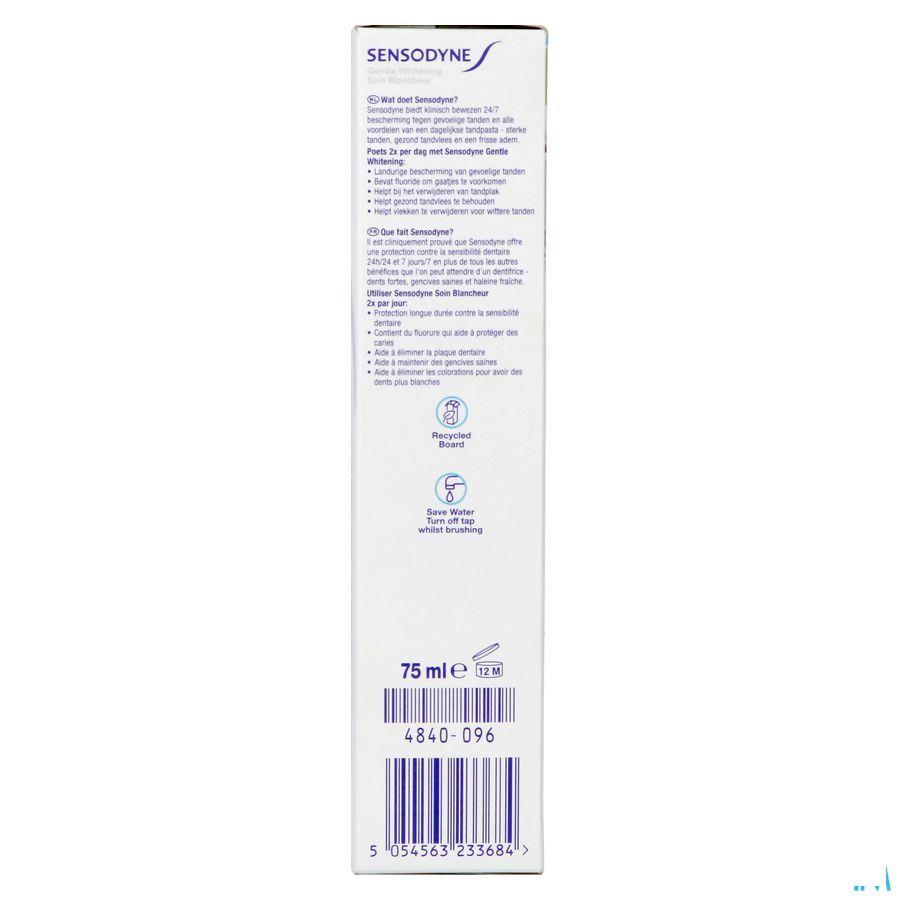 Sensodyne Gentle Withening Tandpasta Tube 75ml