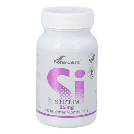 Soria Silicium 25Mg Tabl 60