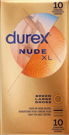 Durex Nude Xxl Condooms 10