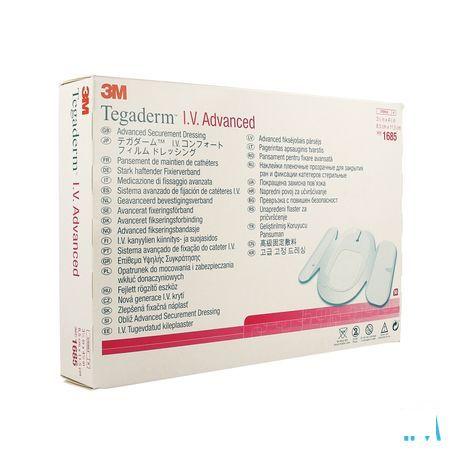 Tegaderm Iv Advanced Dressing 8,5x11,5cm 50 1685  -  3M