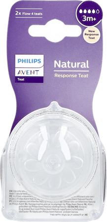 Philips Avent Natural 3.0 Zuigspeen 3M+ T4 1