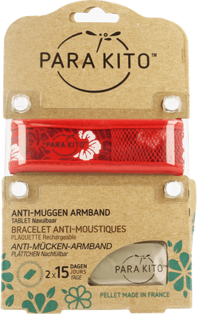 Para'kito Wristband Graffic Jun & trop Hawai Red