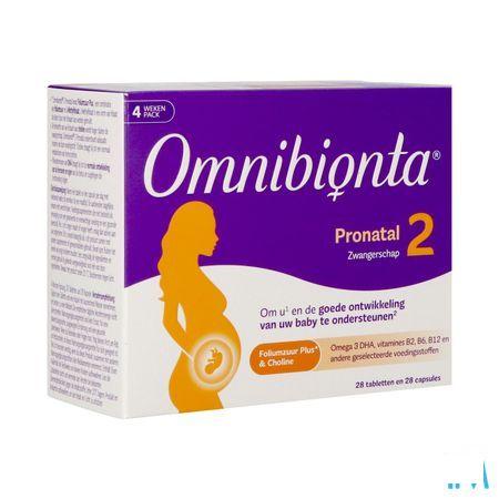 Omnibionta Pronatal 2 Zwanger.4weken Tabl 28+Caps 28