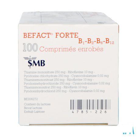 Befact Forte B1-B2-B6-B12 Omhulde Tabl 100 Ud