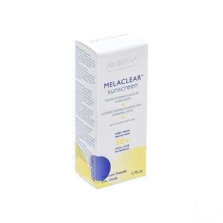 Auriga Melaclear Zonnebescherm. Dermato Ip50 50 ml  -  Isdin