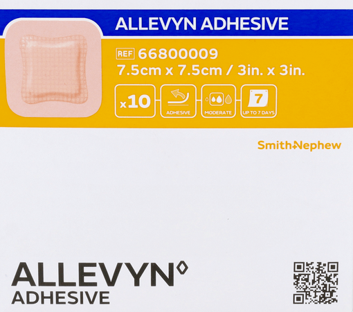 Allevyn Pansement Adh Hydrocel. 7,5X 7,5Cm 10 66800009  -  Smith Nephew