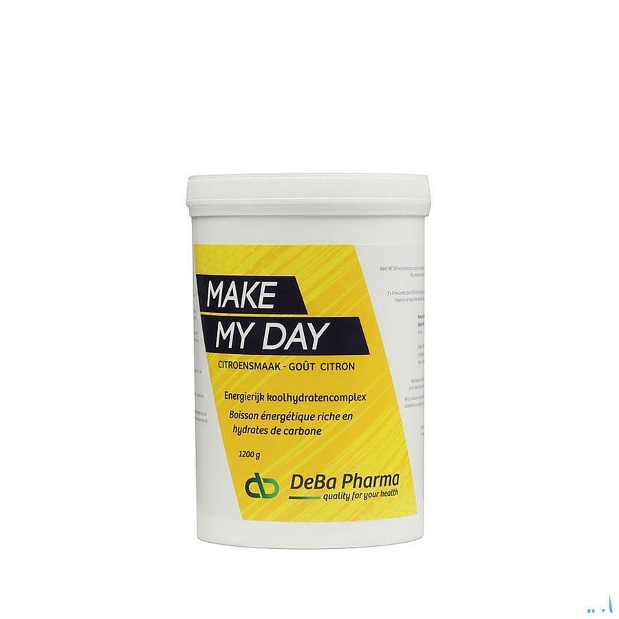 Make My Day Citroen Poeder Oplosbaar 1200 gr  -  Deba Pharma