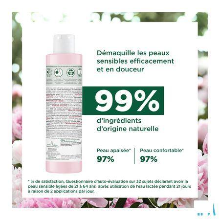 Klorane Gezicht Melkachtig Rein.Water Pioen. 200 ml