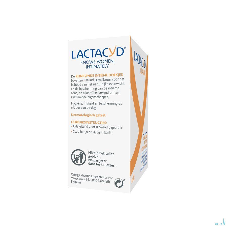 Lactacyd Intieme Wasdoekjes 10