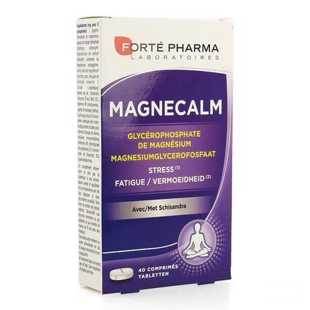 Magnecalm Glycerophosphate Magnesium Comprimes 40  -  Forte Pharma