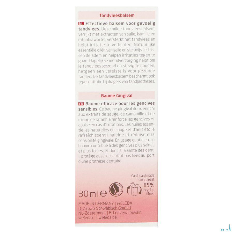 Weleda Tandvleesbalsem Tube 30 ml 0636670  -  Weleda