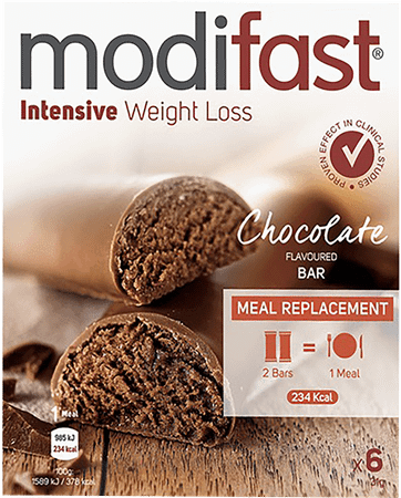 Modifast Intensive Control Reep Chocolade 6  -  Nutrition & Sante