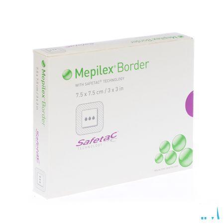 Mepilex Border Sil Adhesive Ster 7,5x 7,5 5 295200  -  Molnlycke Healthcare