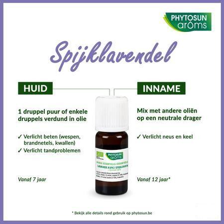 Phytosun Spijklavendel Fr-bio-01 Be2 5 ml