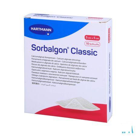 Sorbalgon Hartm Ster 5cmx 5cm 10 9995985  -  Hartmann