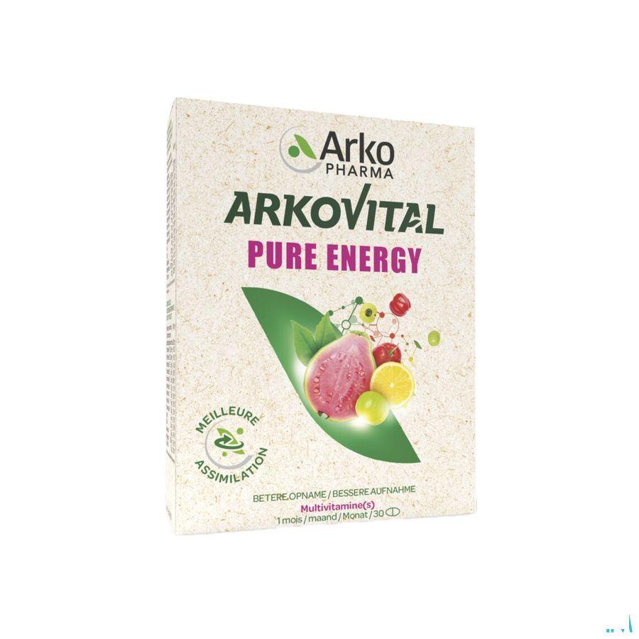 Arkovital Pure Energy Comprimes 30  -  Arkopharma