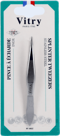 Vitry Classic Pincet Splinters Inox 1082  -  Vitry
