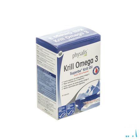 Physalis Krill Omega 3 Capsule 60  -  Keypharm